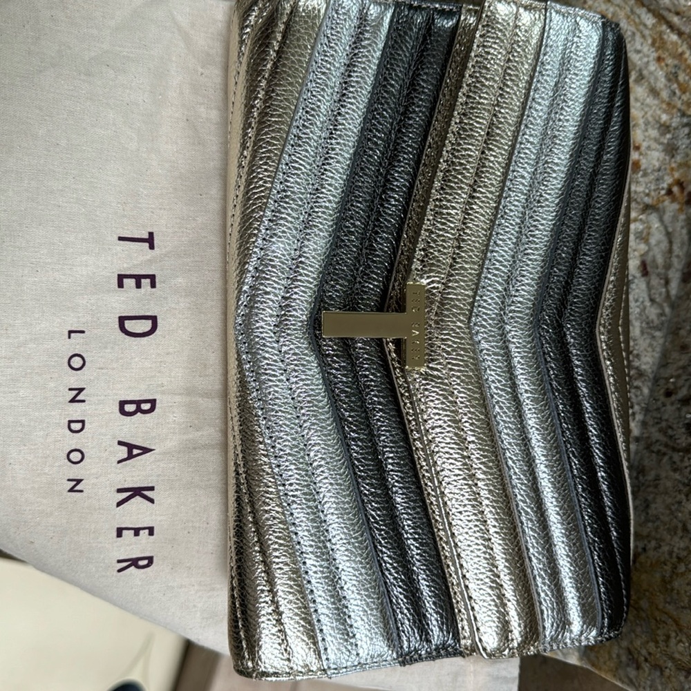 Ted Baker Mettalic Clutch